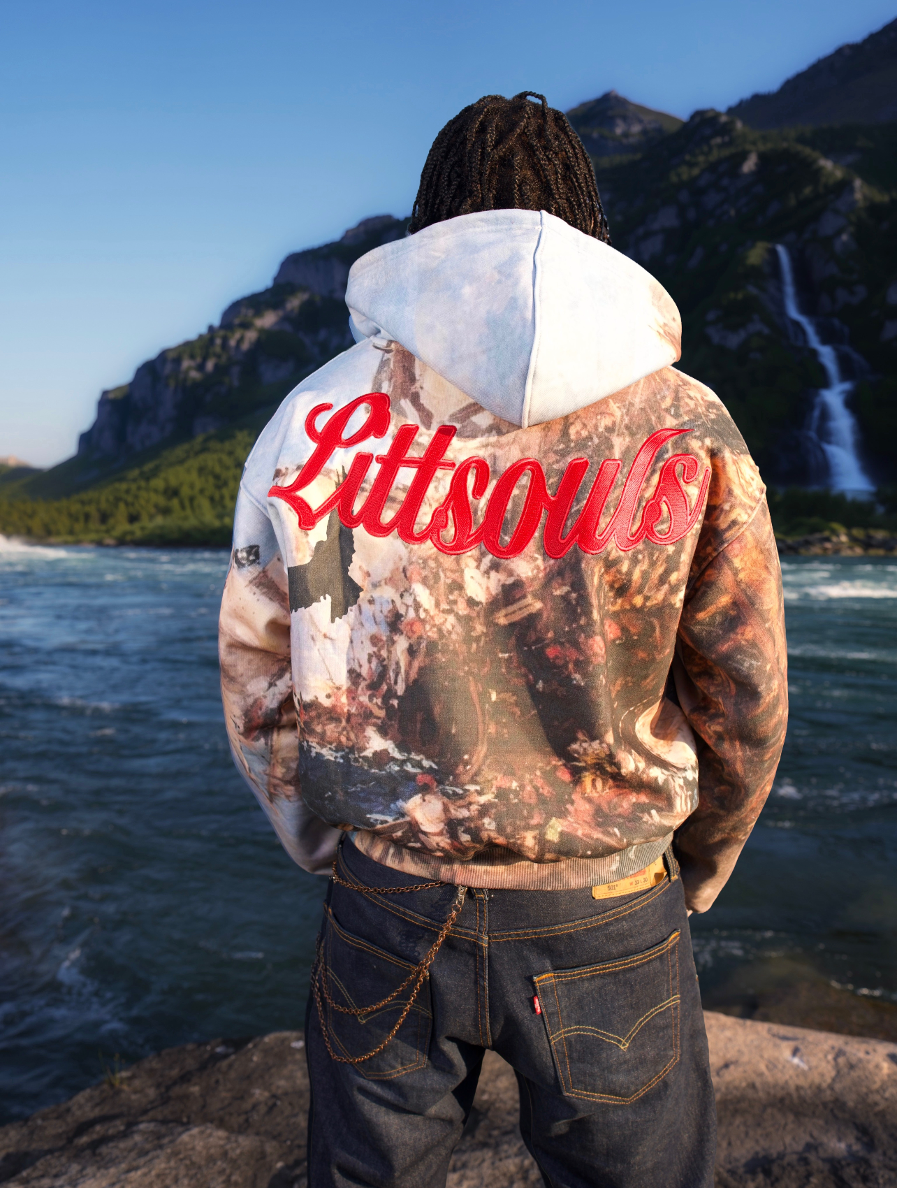 GLACIER FITTED HOODIES