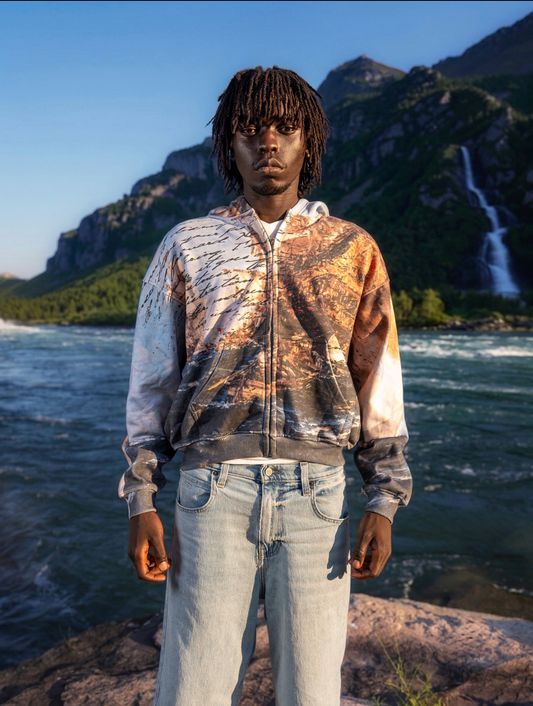 GLACIER FITTED HOODIES
